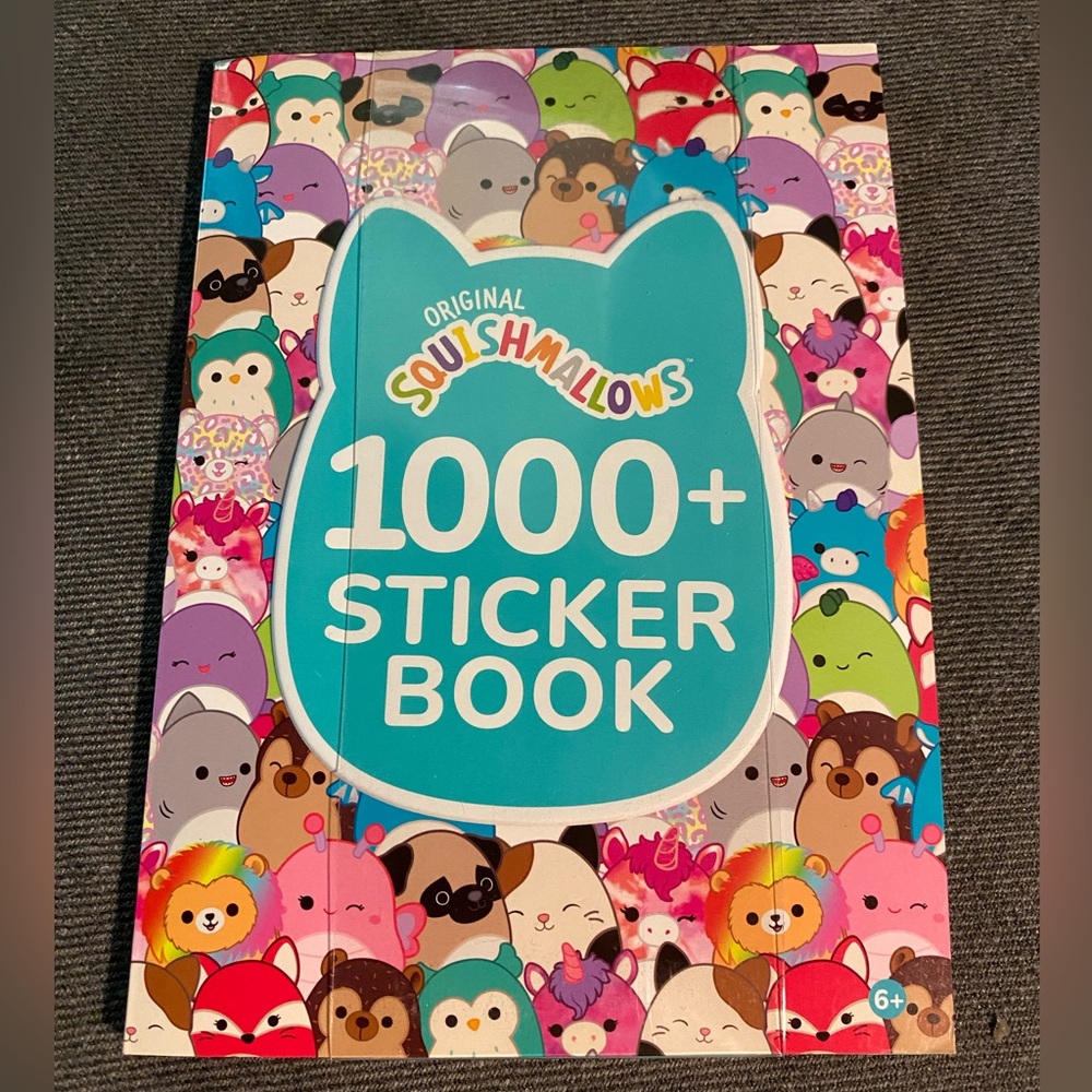 Squishmallows sticker book
